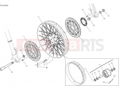 DUCATI Multistrada V4 Rally Front wheel