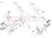 DUCATI Multistrada V4 Rally Rear footrests