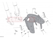 DUCATI Multistrada V4 Rally Front mudguard
