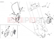 DUCATI Multistrada V4 Rally Front brake system