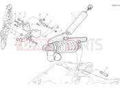 DUCATI Multistrada V4 S Rear shock absorber
