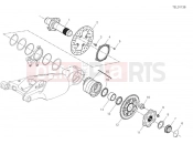 DUCATI Panigale V4 Rear wheel spindle