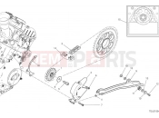 DUCATI Panigale V4 Front sprocket & chain (international)