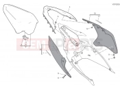 DUCATI Panigale V4 Pillion seat