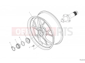 DUCATI Panigale V2 Rear wheel