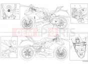 DUCATI Panigale V2 Positioning plates