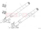 DUCATI Panigale V2 Troy Bayliss Front fork