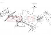 DUCATI Panigale V2 Troy Bayliss Plate holder