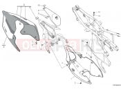 DUCATI Panigale V2 Troy Bayliss Rear fairings