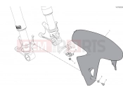 DUCATI Panigale V2 Troy Bayliss Front mudguard