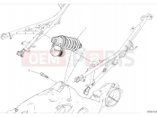 DUCATI Diavel V4 Rear shock absorber