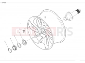 DUCATI Diavel V4 Rear wheel