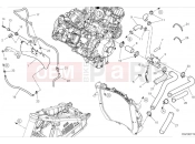 DUCATI Diavel V4 Cooling circuit