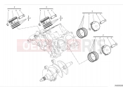 DUCATI Diavel V4 Cylinders & pistons