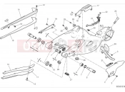 DUCATI Diavel V4 Rear swingarm