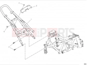 DUCATI 2024 DesertX Rally Rear subframe
