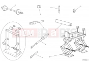 DUCATI DesertX Workshop service tools - engine