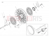 DUCATI DesertX Front wheel