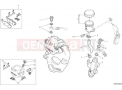 DUCATI DesertX Rear brake system