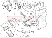 DUCATI DesertX Battery holder