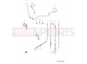 SUZUKI A100 S (1995) 36 - HANDLE BAR - CONTROL CABLE