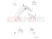 SUZUKI A100 S (1995) 40 - REAR FENDER