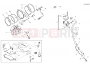 DUCATI 2019 Diavel 1260 S REAR BRAKE SYSTEM