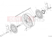 DUCATI 2019 Diavel 1260 S FRONT WHEEL