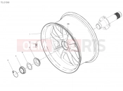 DUCATI 2019 Diavel 1260 S REAR WHEEL