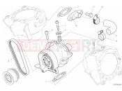 DUCATI 2019 Diavel 1260 S WATER PUMP