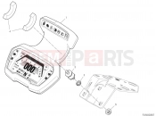 DUCATI 2019 Diavel 1260 S INSTRUMENT PANEL