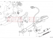DUCATI Hypermotard 950 Side stand