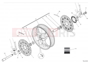 DUCATI Hypermotard 950 SP Front wheel