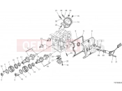 DUCATI Hypermotard 950 SP Horizontal cylinder head timing