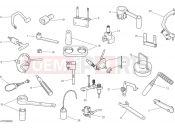 DUCATI Hypermotard 950 SP Workshop service tools (engine)