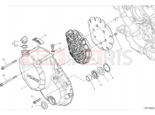 DUCATI Hypermotard 950 SP Clutch cover
