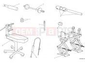 DUCATI Monster Workshop service tools (frame)