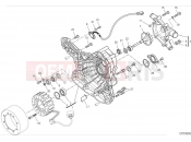 DUCATI Monster SP Generator cover