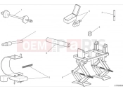 DUCATI Scrambler Full Throttle Workshop service tools (frame)