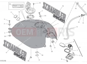 DUCATI Scrambler Full Throttle Fuel tank