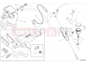 DUCATI Scrambler Full Throttle Rear brake system