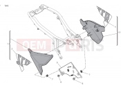 DUCATI Scrambler Icon Rear fairings