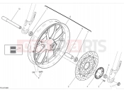 DUCATI Scrambler Icon Front wheel