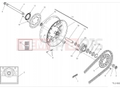 DUCATI Scrambler Icon Rear wheel