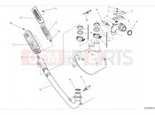 DUCATI Scrambler Nightshift Exhaust pipe assy