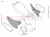 DUCATI Scrambler Nightshift Rear fairings