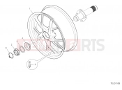 DUCATI Multistrada 1260 S REAR WHEEL