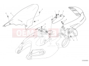 REAR MUDGUARD - Ducati Multistrada 1260 S Touring 2018