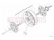 FRONT WHEEL - Ducati Multistrada 1260 S Touring 2018