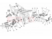DUCATI 1998 900 SS Final Ed. FOOTREST » FRAME